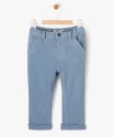 Pantalon en velours doublé jersey bébé garçon